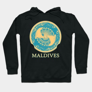 Giant Manta Ray Maldives Diving Hoodie